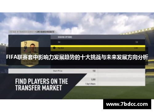 FIFA联赛套中影响力发展趋势的十大挑战与未来发展方向分析