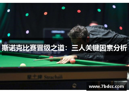 斯诺克比赛晋级之道：三人关键因素分析